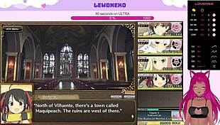 Vtuber Lewdneko Moans with Huge Tits in Evenicle 12