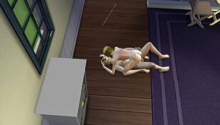 in the sims, he fucks his two friends in a wild night