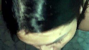 Big Cock Explodes in Amateur's Mouth During Intense Handjob