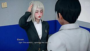 In this game, the teen bully becomes a lover with his massive cock.