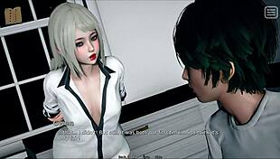 In this game, the teen bully becomes a lover with his massive cock.