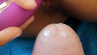 He woke her up with a big cock penetrating her wet pussy close up.