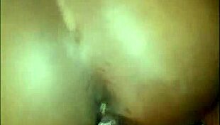 Young Latina gives sloppy blowjob to black stud