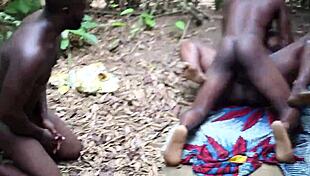 I ran naked when her husband came back, hiding from the unexpected return.