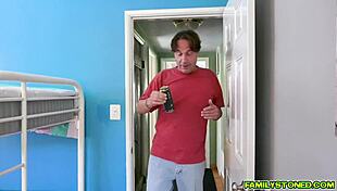 Blonde Teen Hannah Hawthorne Slammed Doggystyle with Monster Cock by Stepdad