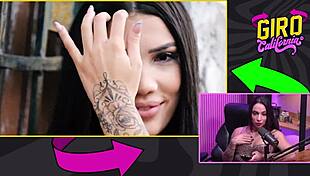 Two asian girls enjoy each other's company in california