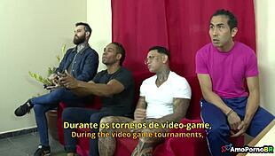 Best Friends Fucked My Stepmom Over a Bet! What a Wild Wager!