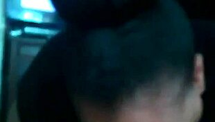 Sloppy BBW deepthroats fat cock