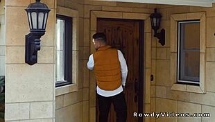 Muscle Suspect Anal Fucks Handsome Cop In Bedroom