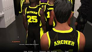 Blonde Teacher And Coed In Intense 3D Cartoon Action