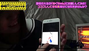 asian babe with big tits deepthroats japanese cock and squirts during blowjob