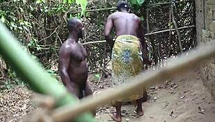 I ran naked when her husband came back, hiding from the unexpected return.