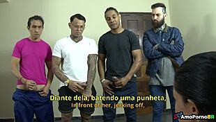 Best Friends Fucked My Stepmom Over a Bet! What a Wild Wager!