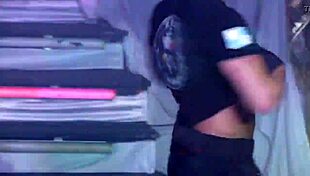 Handsome brazilian stripper rips clothes in seductive striptease