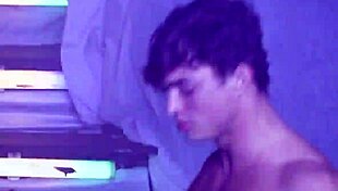 Handsome brazilian stripper rips clothes in seductive striptease