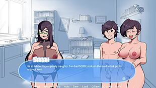 dominating my step mother and step sisters with big tits and big ass