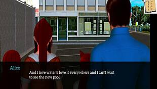 Exploring a new family in hentai cartoon series