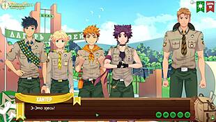 man, playing game friends camp ep 24 with russian voice acting is wild