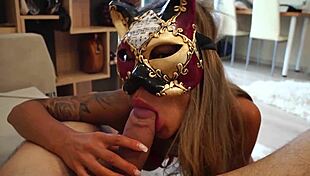 Intense Milf Threesome: Monika Fox and Elen Million Suck and Fuck