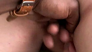 Pale BBW Dribbling Squirt from Intense Pussy Fingering and Masturbation