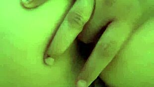 Aurora Estelar shares her long homemade masturbation session in a calaverita dress