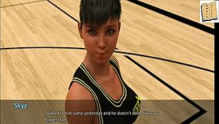 john gets hurt in college practice again, feeling that sharp pain in his leg.