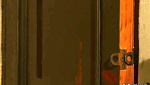 Shemale catches roommate masturbating in fetish scene