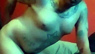 Natalie Sin shows off as a shemale slut solo.