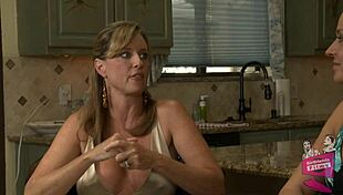 Kinky Brunette Milf Jodi West in Gay Casting Interview