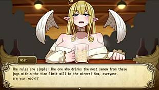 Bound Angel In Public Bondage Game Part 2