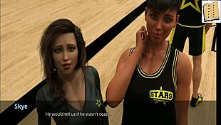 john gets hurt in college practice again, feeling that sharp pain in his leg.