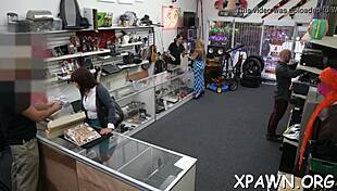 fine harlot licks balls and swallows cum in reality flick