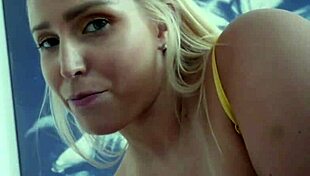 Vanessa sucks teen stepson