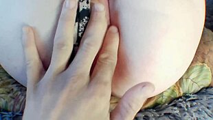 I slid my stepsister's panties aside and licked her shaved pussy while she masturbated in the garage