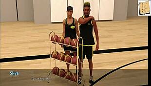 john gets hurt in college practice again, feeling that sharp pain in his leg.