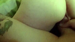 Girlfriend's Blonde Ass Takes Monster Cock Creampie Anal