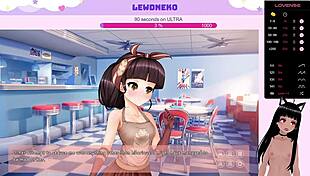 Want to see Vtuber Lewdneko strip naked?