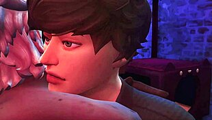 Sims 4 rains lots of cum