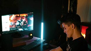 Horny Twink Distracts Gay Gamer with Intense Anal Riding, Handjob, Blowjob, and Assfucking During Sex