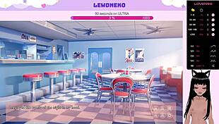 Want to see Vtuber Lewdneko strip naked?