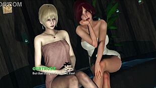 Curvy Teen in Hot 3D Anime Action