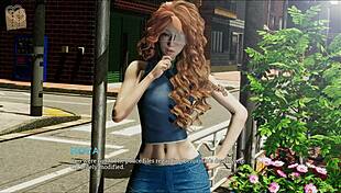 Curvy Teen in Hot 3D Anime Action