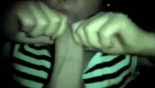 Amateur arab wife gives long blowjob to husband