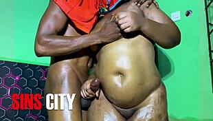 i fucked my ebony big ass girlfriend hard before heading to work this morning