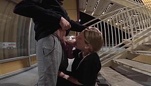 we drained two loads outside our hotel room, got caught topless