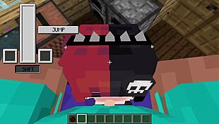 ellie gets her face fucked deep with a facial