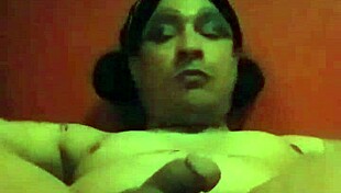 Natalie Sin shows off as a shemale slut solo.