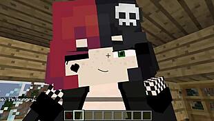 ellie gets her face fucked deep with a facial