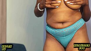 she's getting her pussy fucked doggystyle and filled with sticky cum