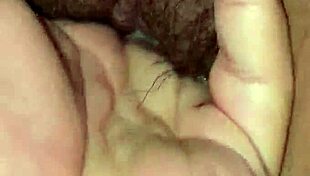 Fingered to climax with a horny Latina girlfriend